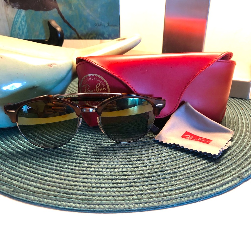 Ray-Ban Clubround Double Bridge Sunglasses